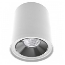 Σποτ Στρογγυλό Οροφής Σταθερό με ντουί GU10 Πλαστικό σε Λευκό 6538